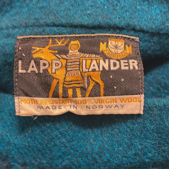 Lapp Lander Moth Resistant 100% Virgin Wool Sweater - Picture 5 of 5